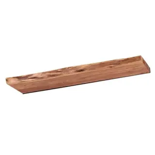Wandplank Edge Naturel Acaciahout 120 cm, 2774/15
